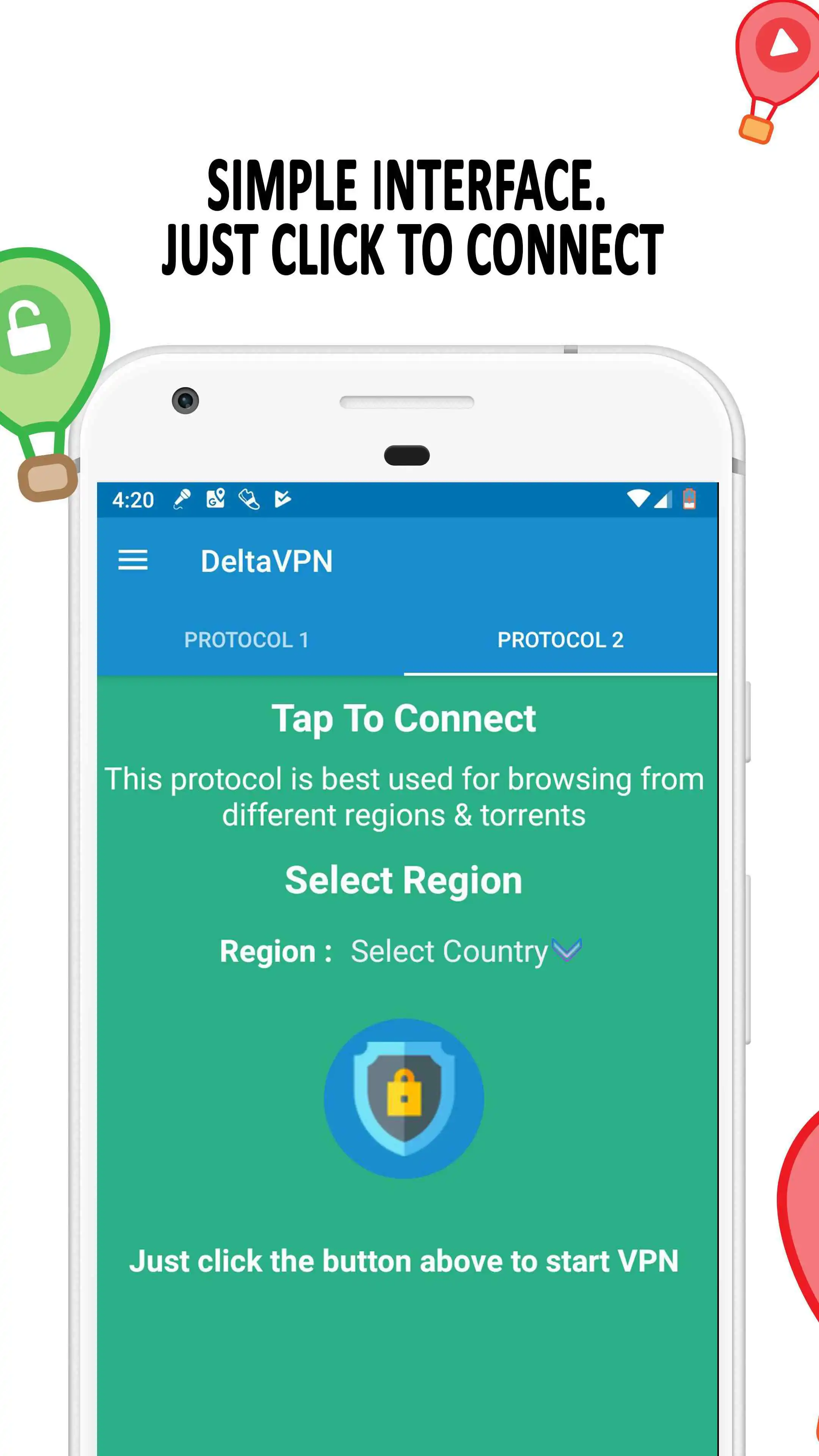 Play VPN Free - Delta VPN | Secure  Fast VPN